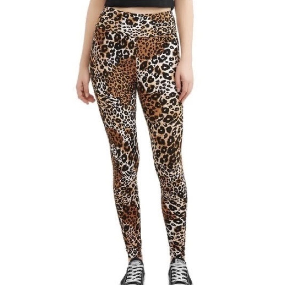 High Rise Ankle Legging, Cheetah Print